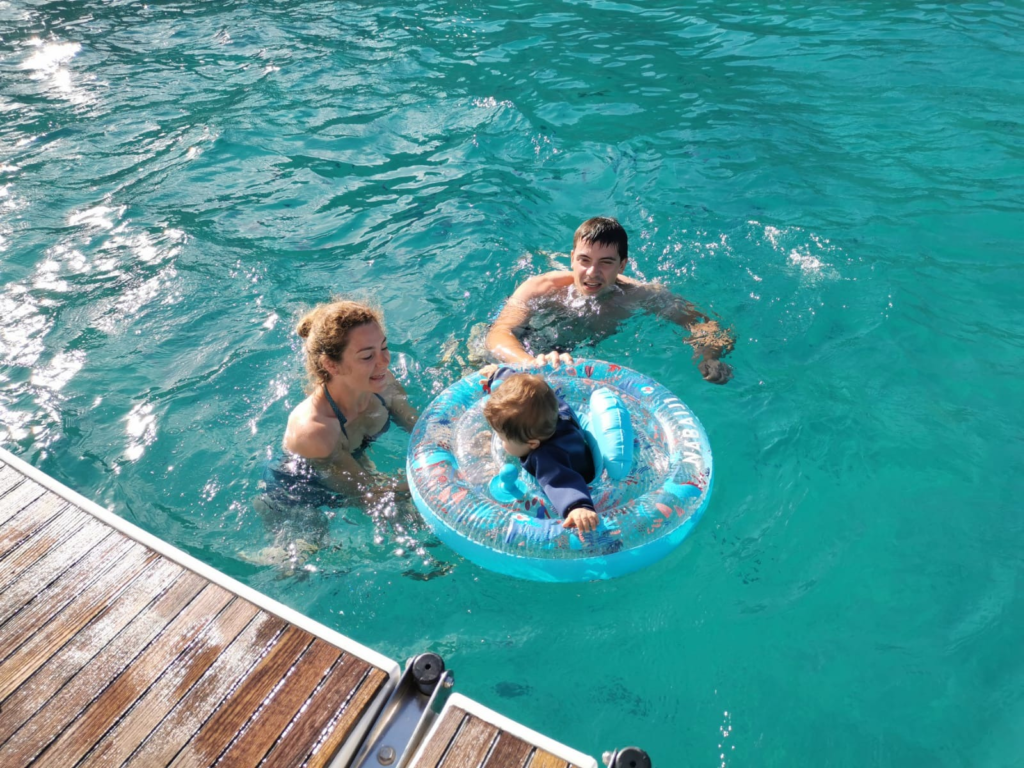 Partir à la mer avec bébé