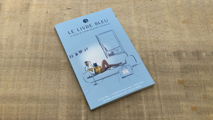 Livre bleu - Illustration